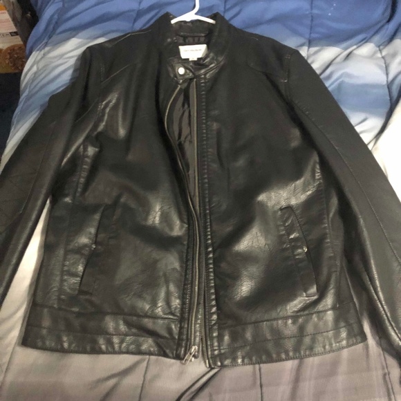 Faux Leather Jacket (Worn Twice)